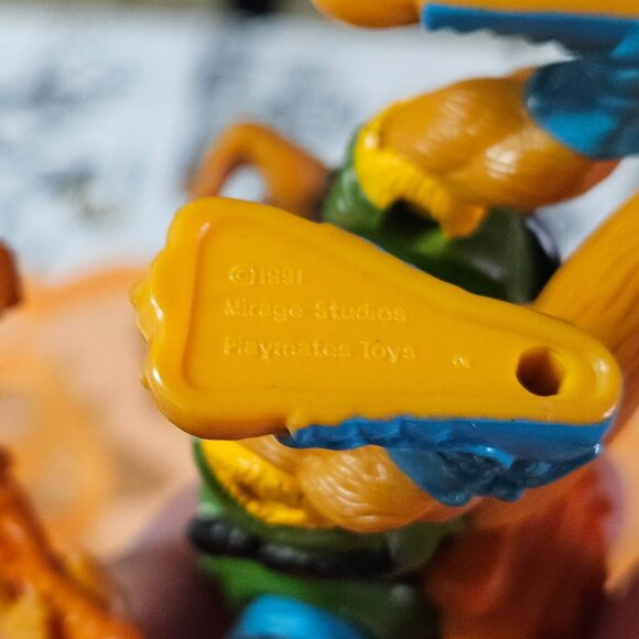 Teenage Mutant Ninja Turtles Walkabout Kangaroo Action Figure 1991 TMNT - Picture 9 of 9